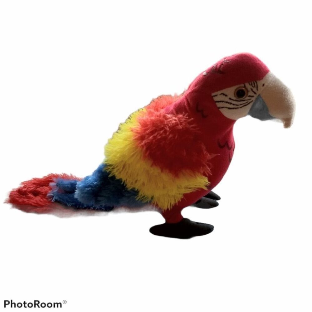 Scarlet Red Macaw by Adventure Planet - Plush Stuffed Animal